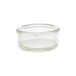 Kristalliseerschaal van dik glas