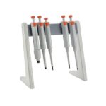 Precision pipette set for laboratory use, high accuracy in liquid measurement.