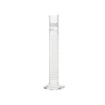 Graduated glass measuring cylinder for precise liquid measurement - DutchChems.