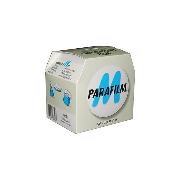 4. Alt text: Parafilm laboratory sealing film for scientific applications.