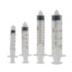 1. Syringes for precise chemical measurement and laboratory use in various sizes.
