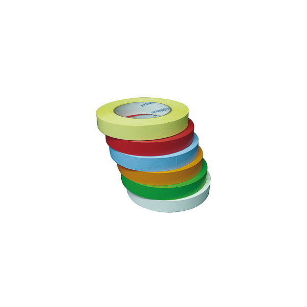 Multi-coloured adhesive tape rolls for crafting and repairs, ideal for professional and DIY projects.