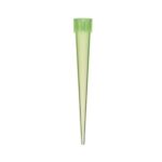Silica gel drying tube with green cap for laboratory use.