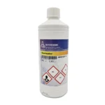 Een witte fles Boorwater van DutchChems