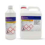 1 liter en 5 liter verpakkingen geurarme kachelbrandstof