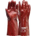 Rode PVC Handschoenen: Oliebestendige en beschermende werkhandschoenen in verschillende lengtes - Afbeelding 2