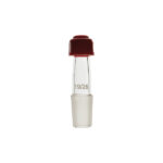 Glazen thermometer adapter